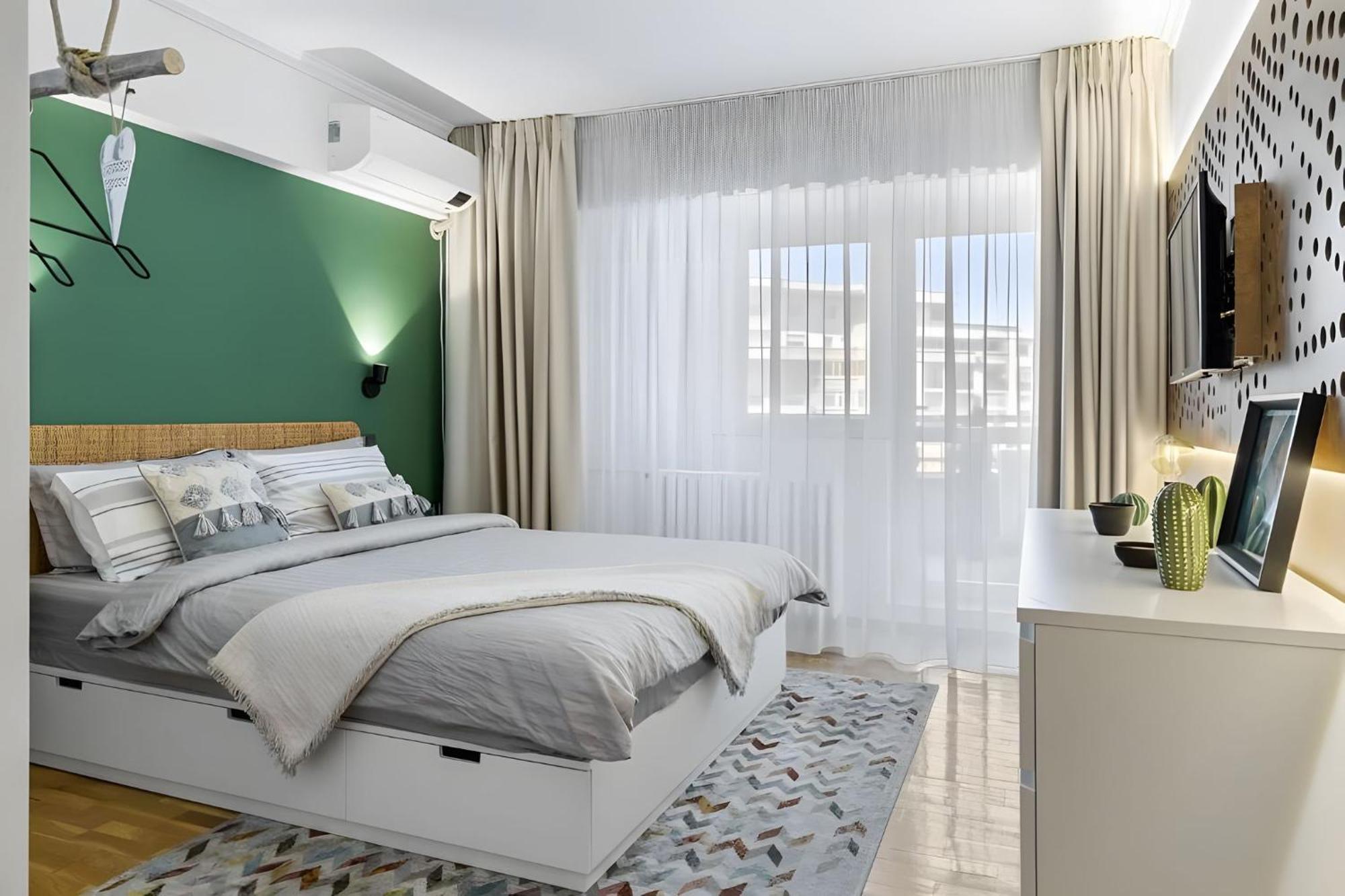 Unirii Green Apartment Bukarest Kültér fotó